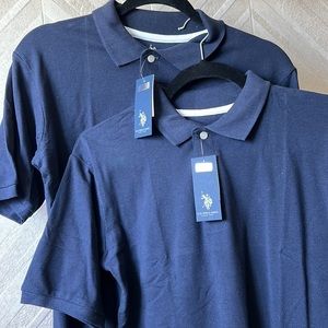 U.S. POLO ASSN. NWT 2 Navy Polo Shirt Size XXL (18/20)